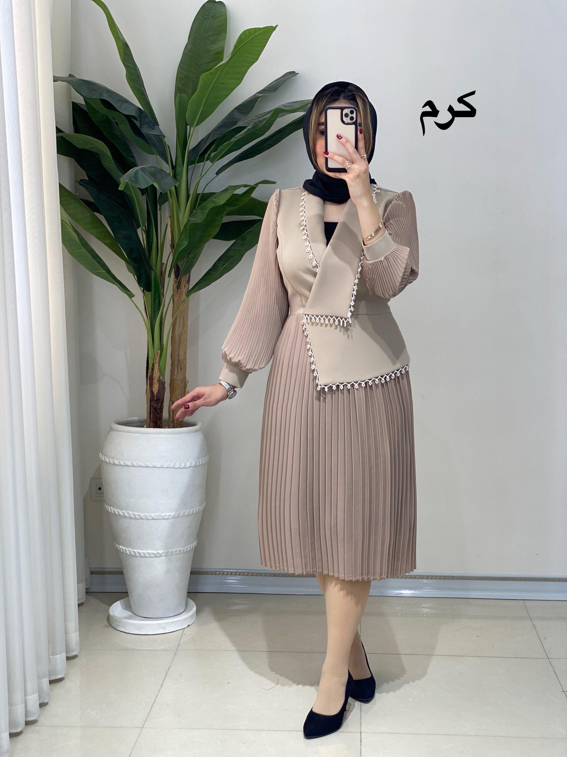 پیراهن پلیسه آرسینا 0246