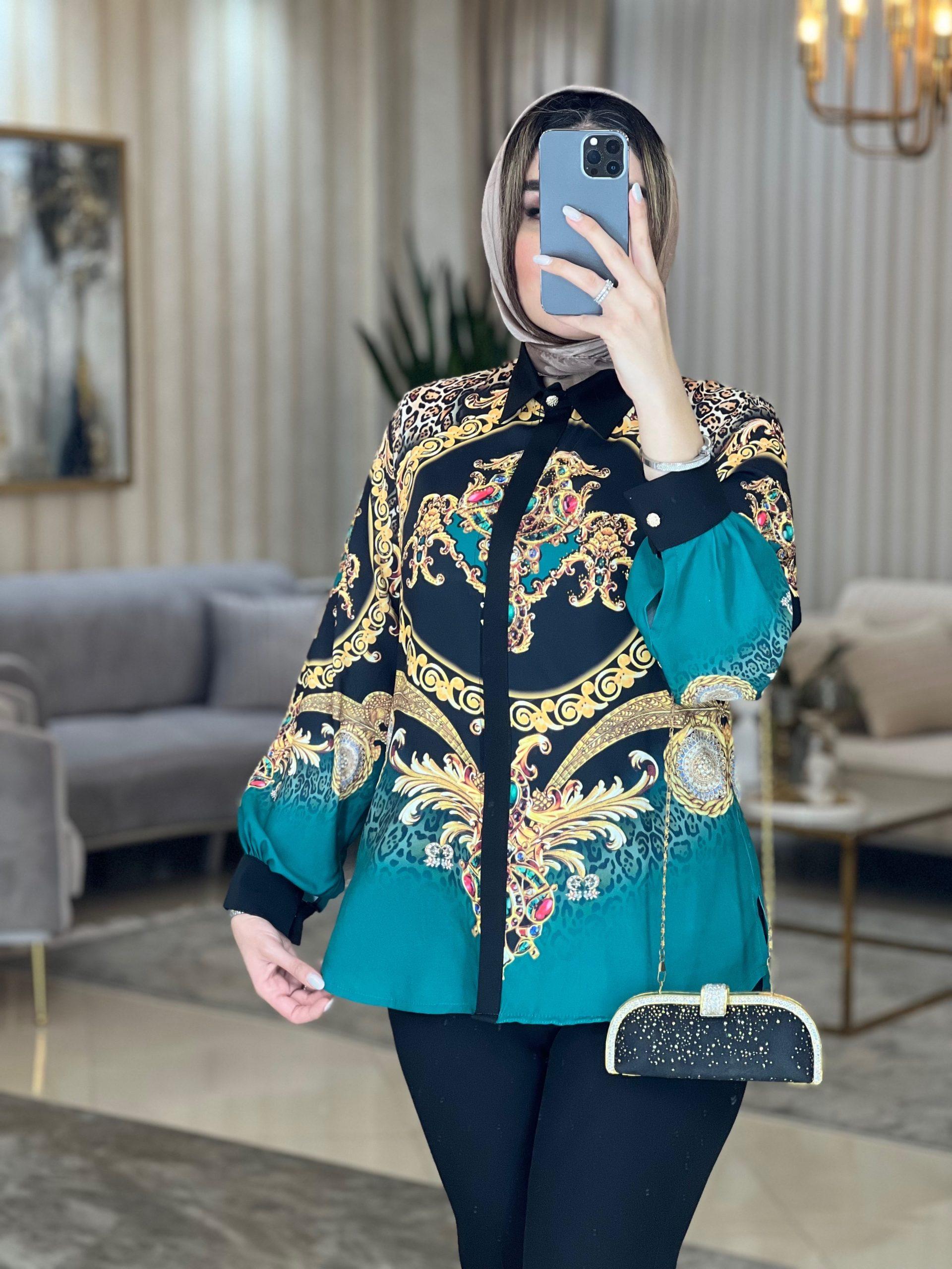 شوميز مدل ونداد306