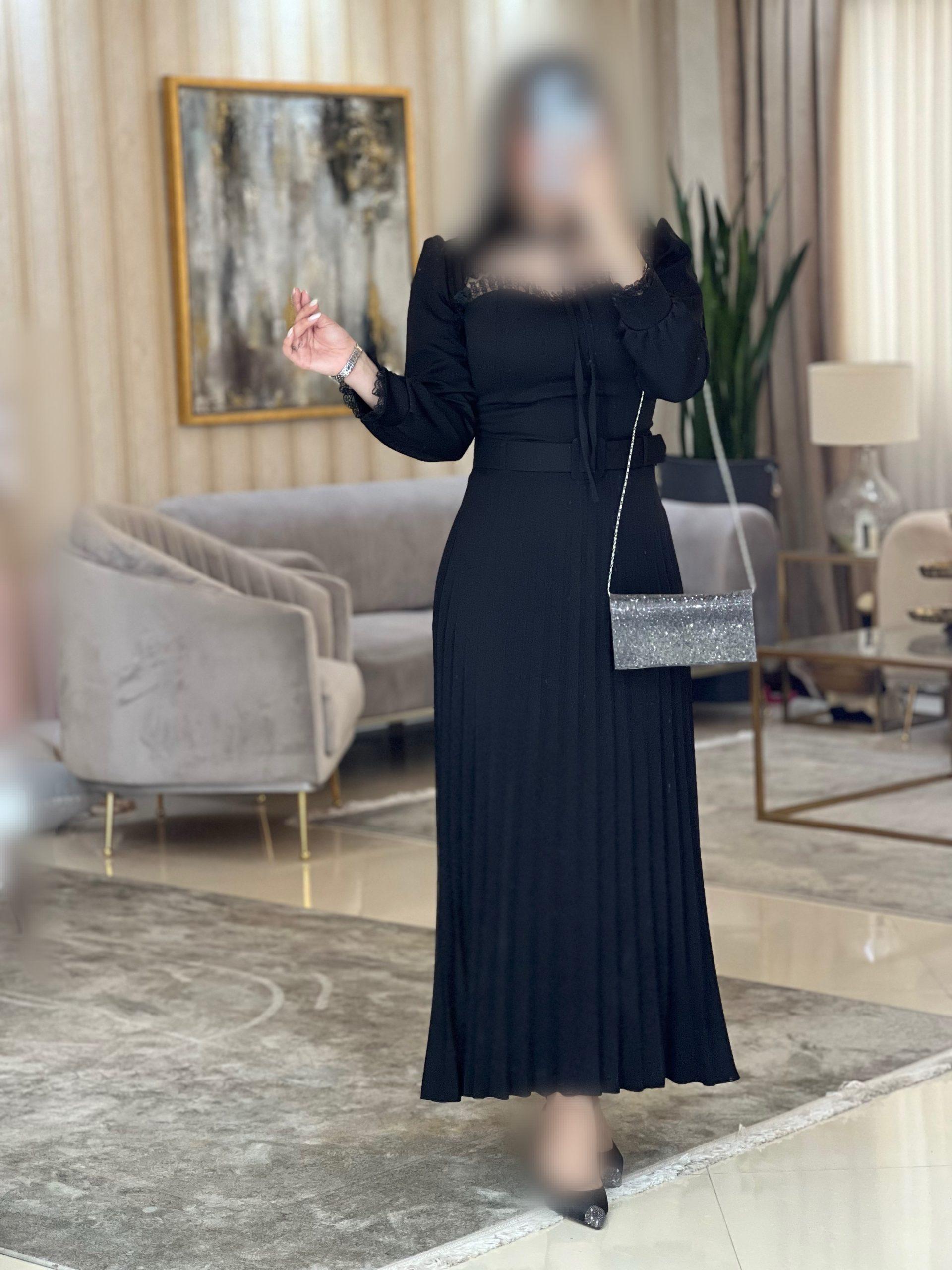 دامن پلیسه قد 100