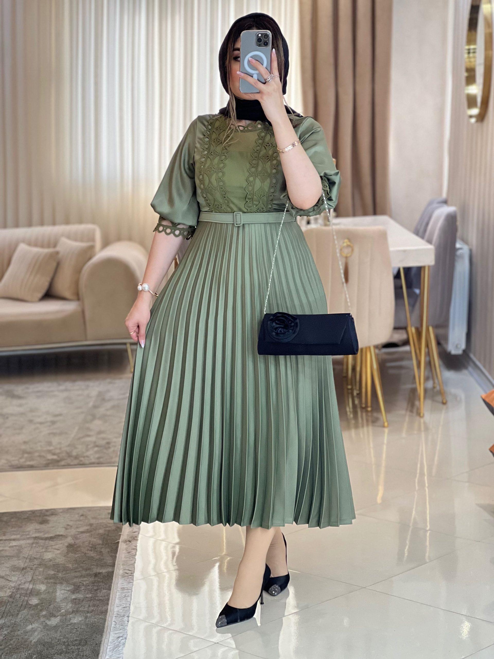 پیراهن پلیسه ژیوا 400