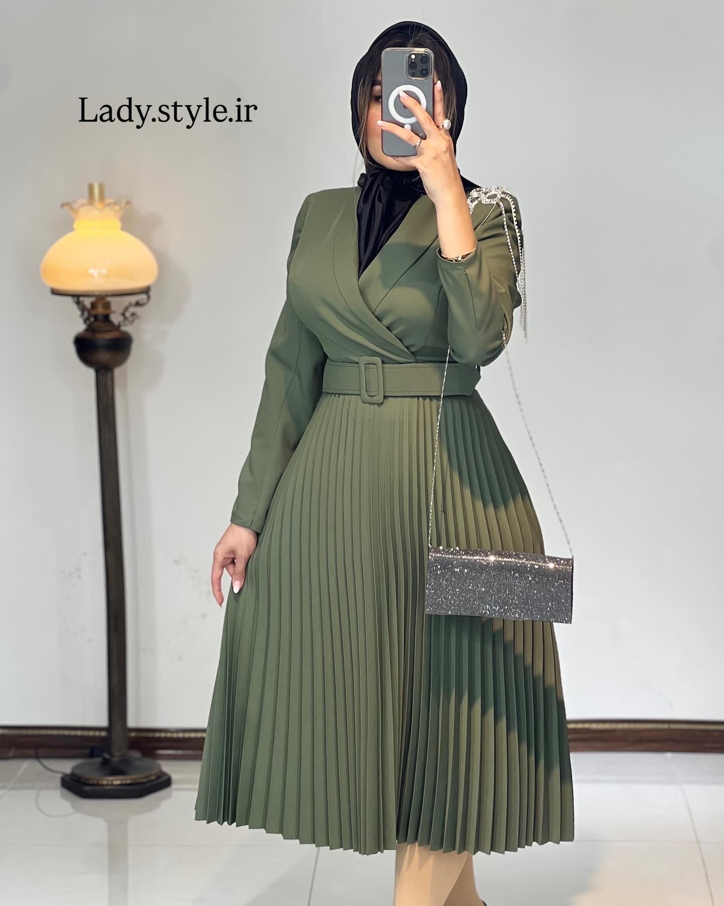 پیراهن پلیسه کژال 21800