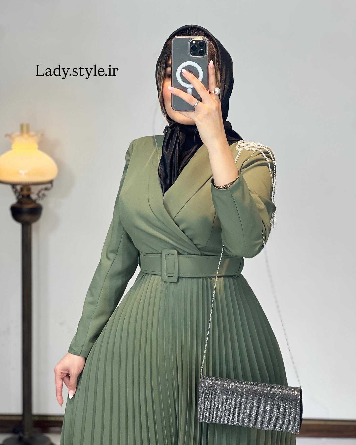 پیراهن پلیسه کژال 21800