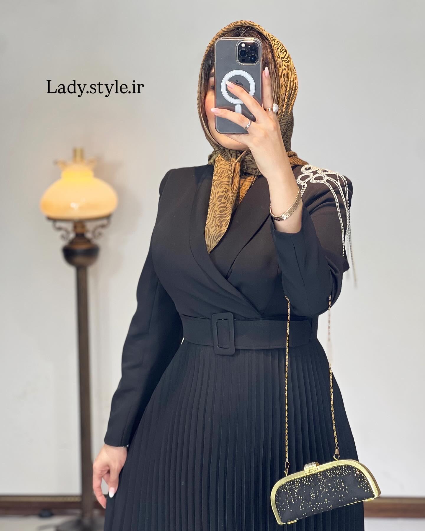 پیراهن پلیسه کژال 21800
