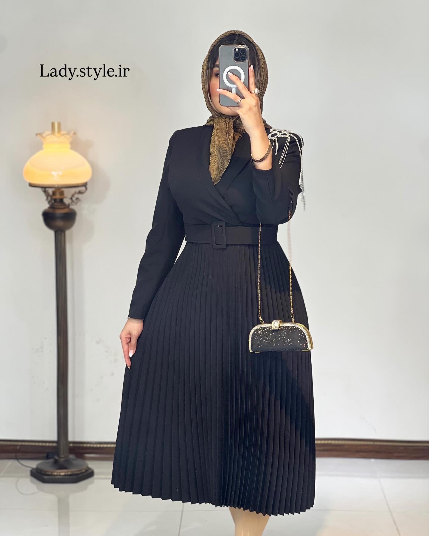 پیراهن پلیسه کژال 21800
