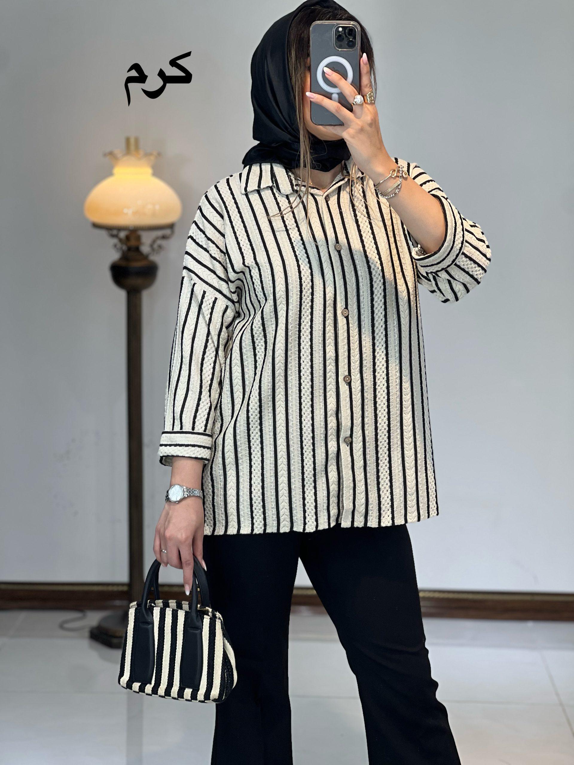 شومیز مانتویی لیندا 0179