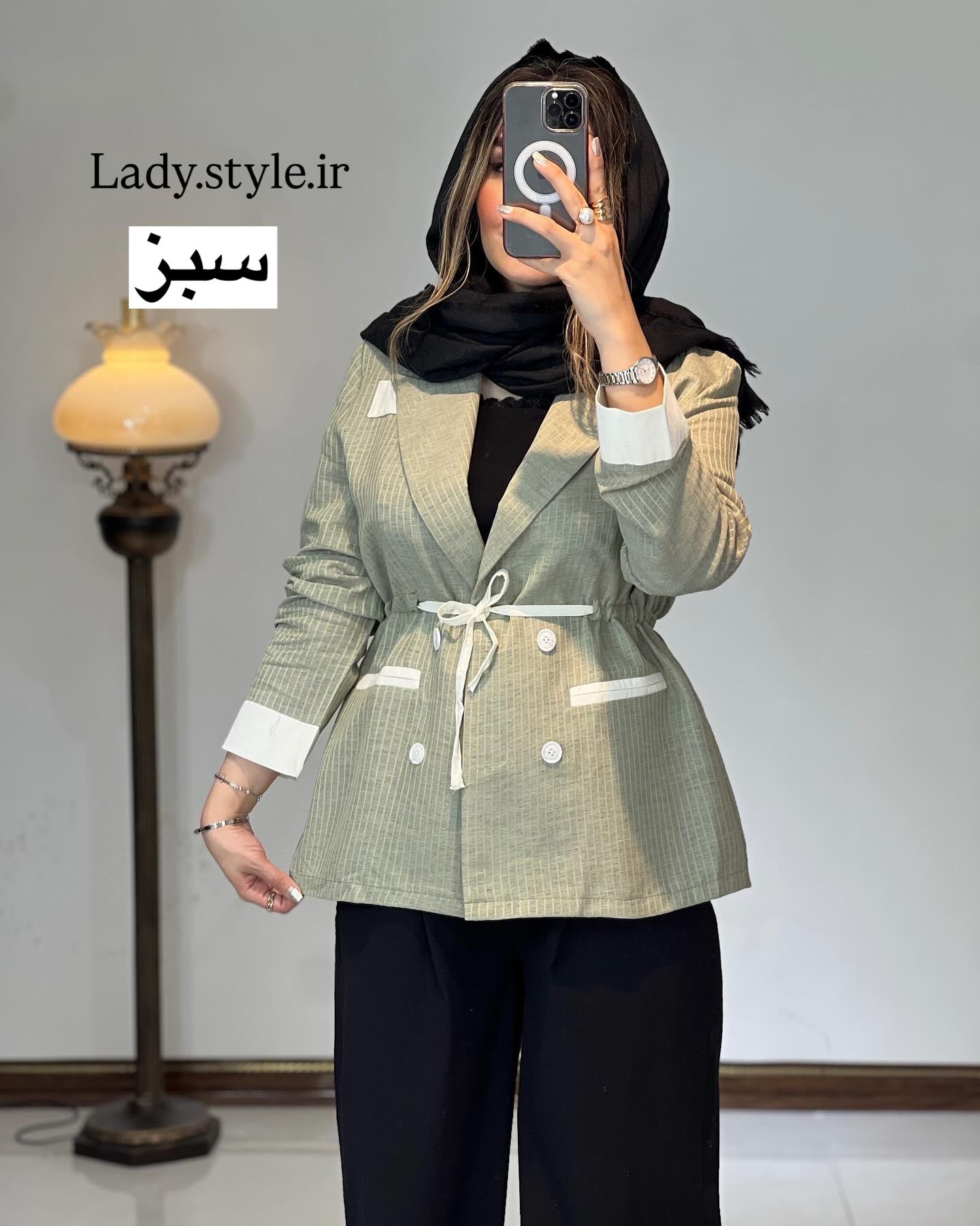کت لینن گت دار 1032