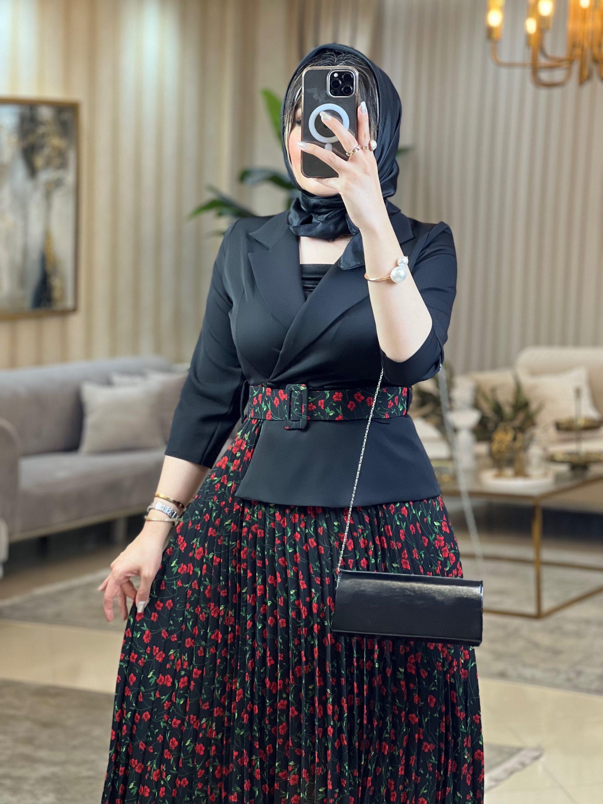 پیراهن پلیسه نوبهار38941