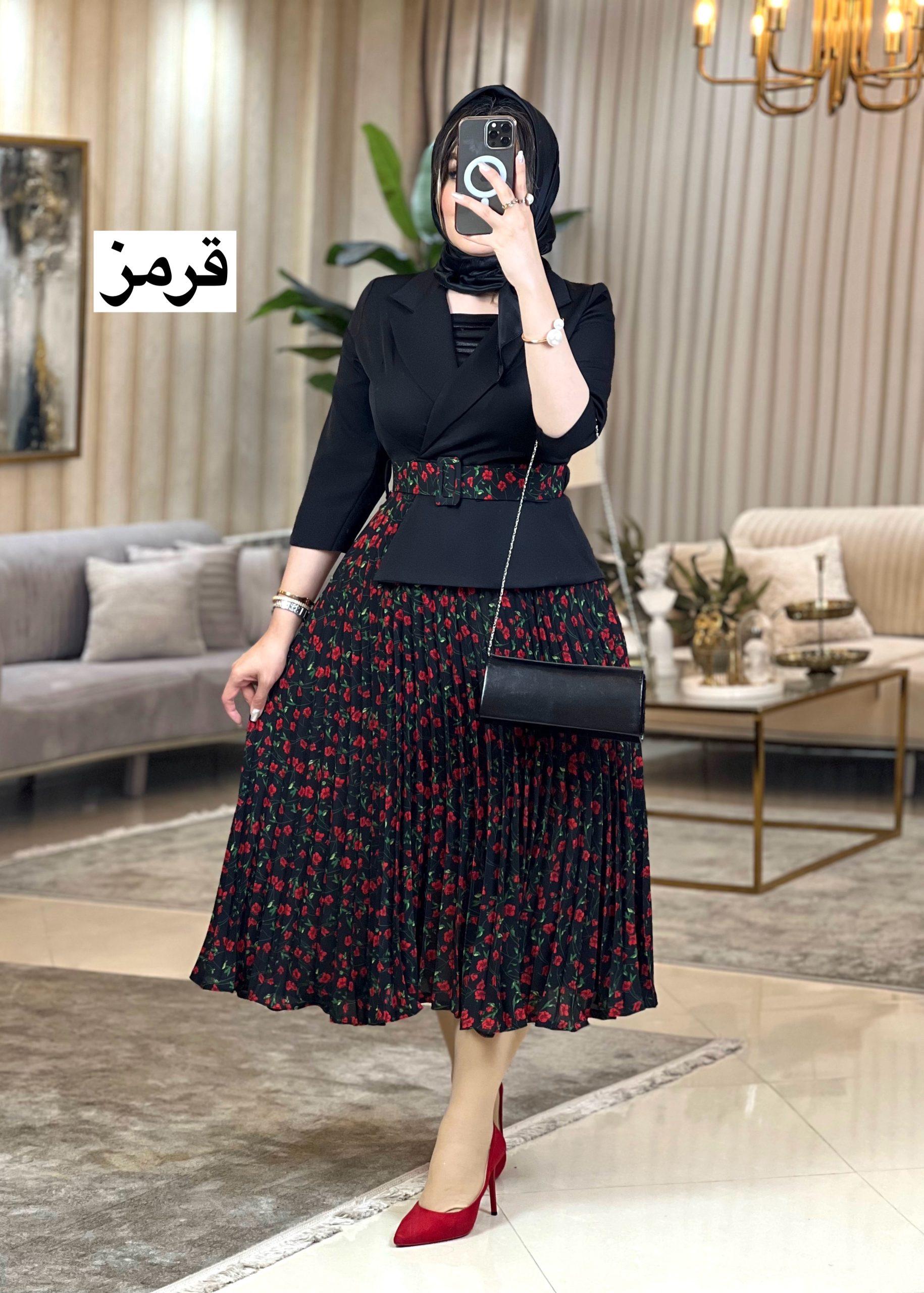 پیراهن پلیسه نوبهار38941