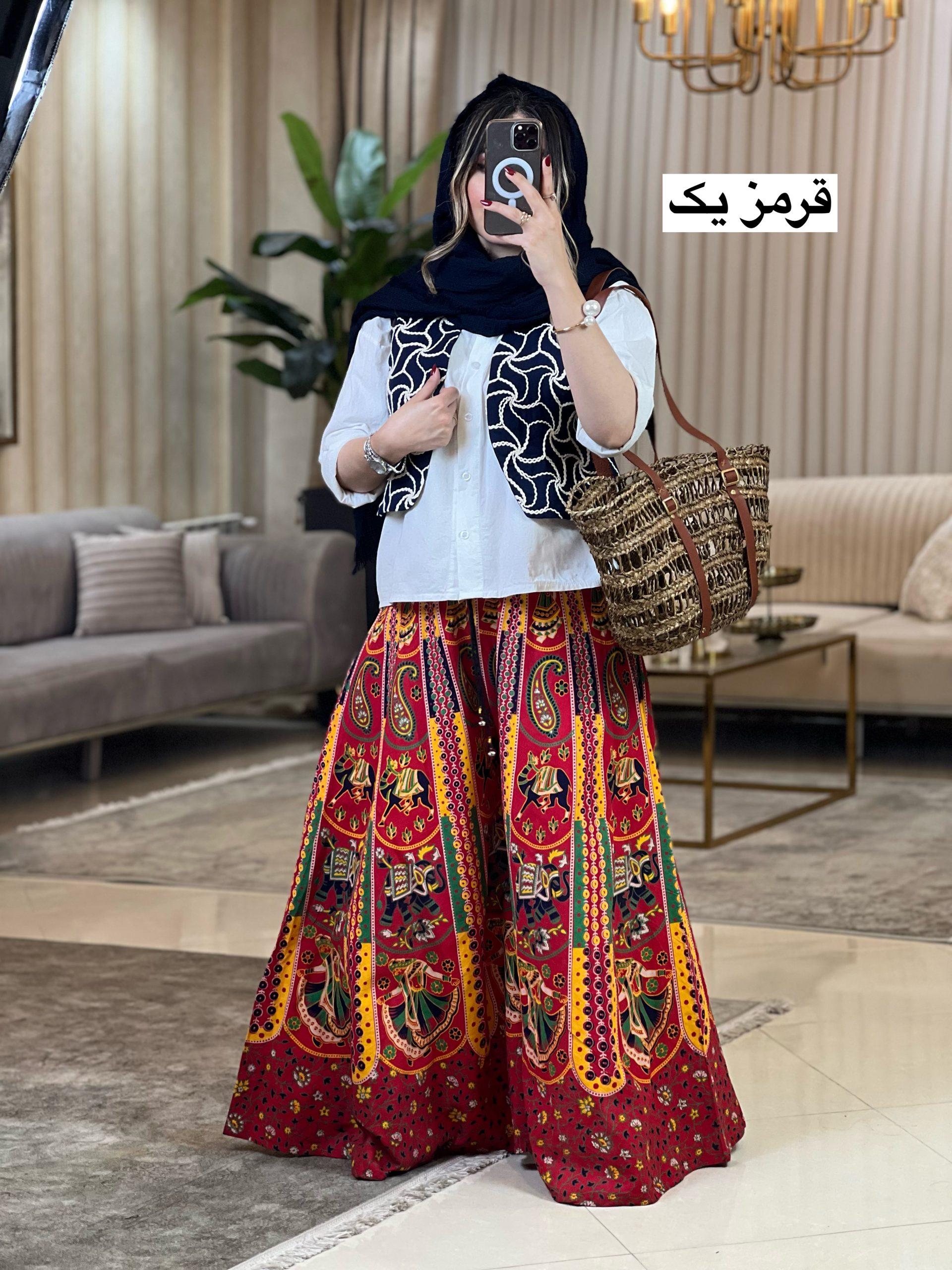دامن شلواری هندی 9417