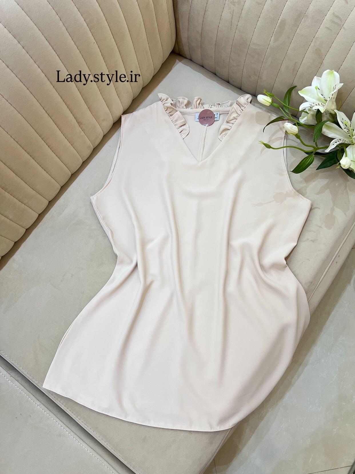 تاپ یقه چین مدل مارال