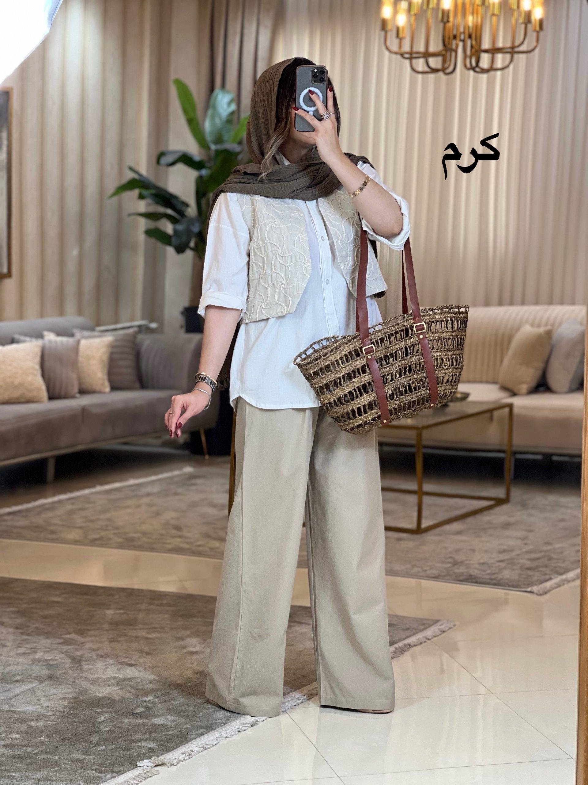 ست سه تيكه  خامه دوزی آرا 6905