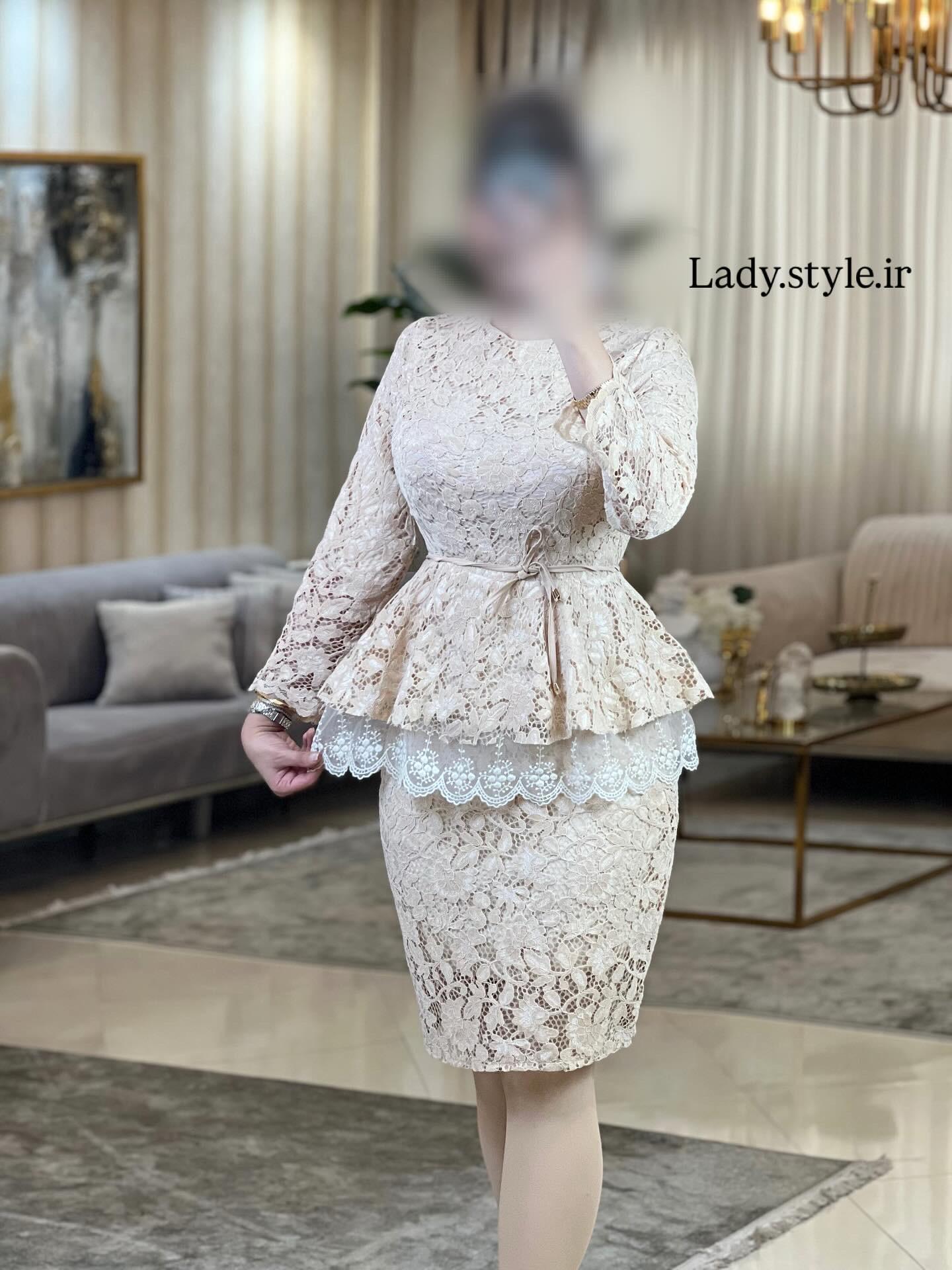 ست بلوز و دامن نورگل 429