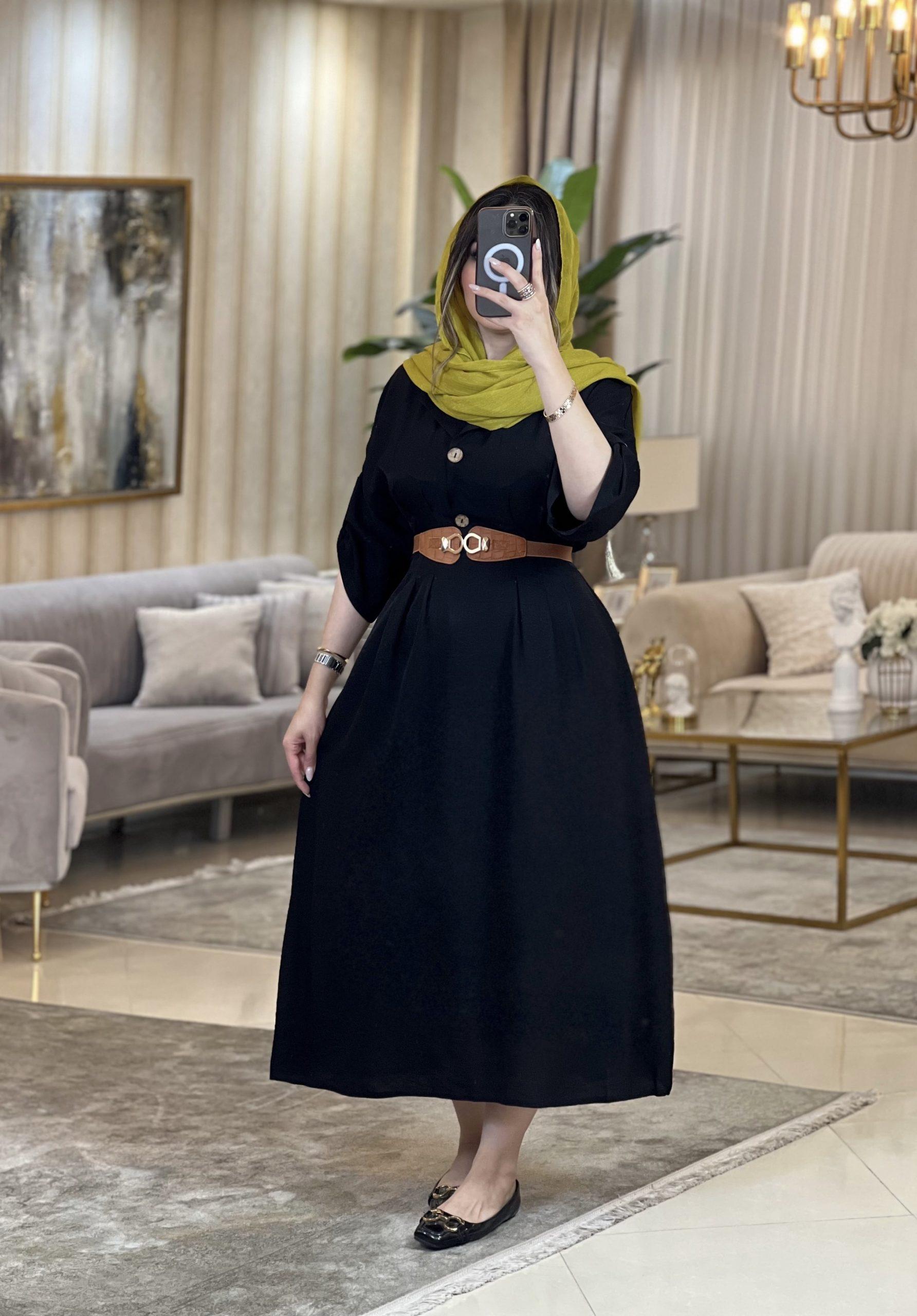 مانتو پیراهنی مدل گلریز 280