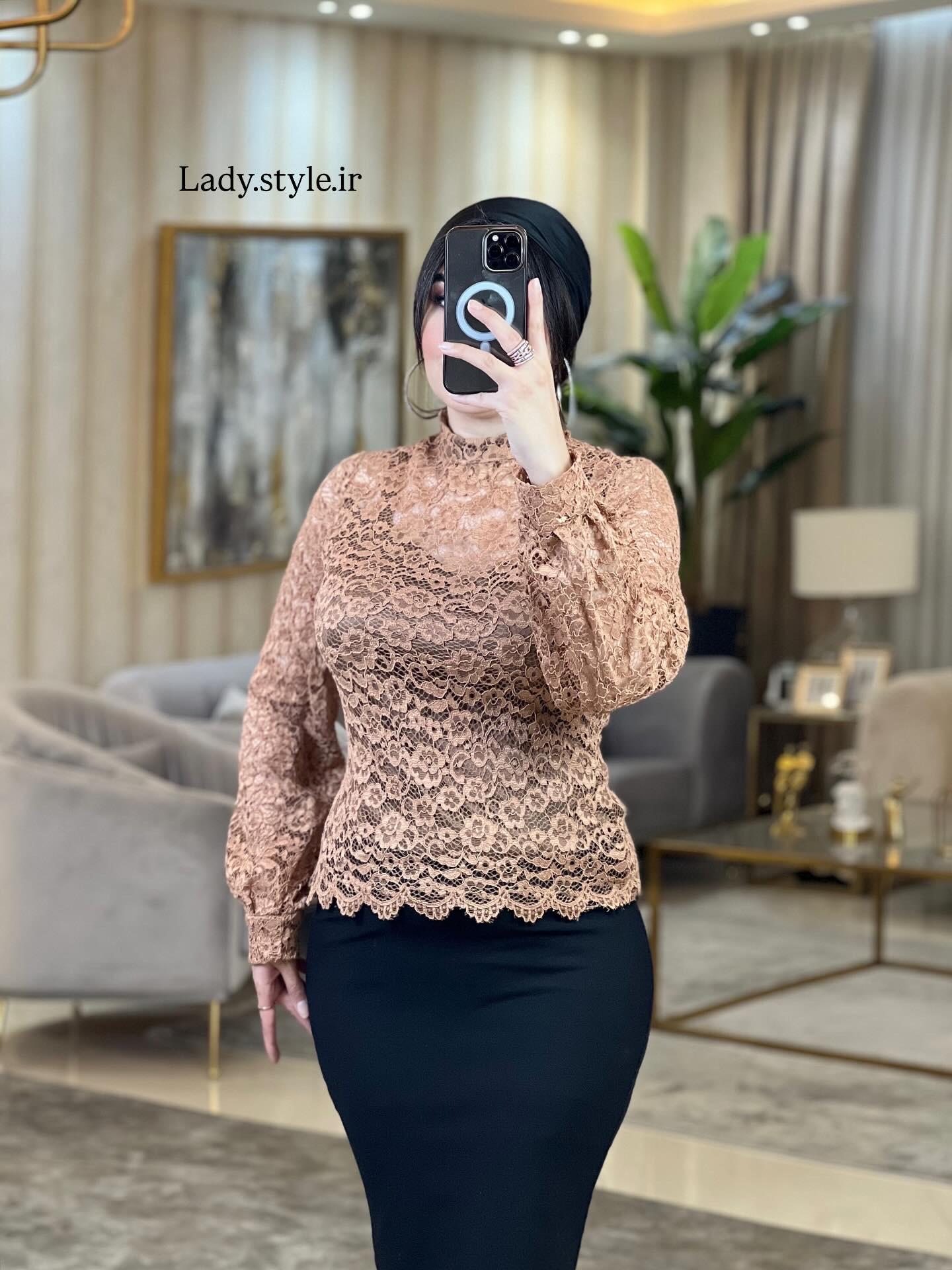 شومیز گیپور افق 4236