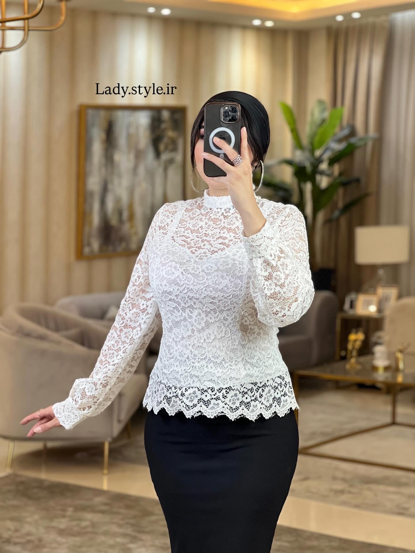شومیز گیپور افق 4236