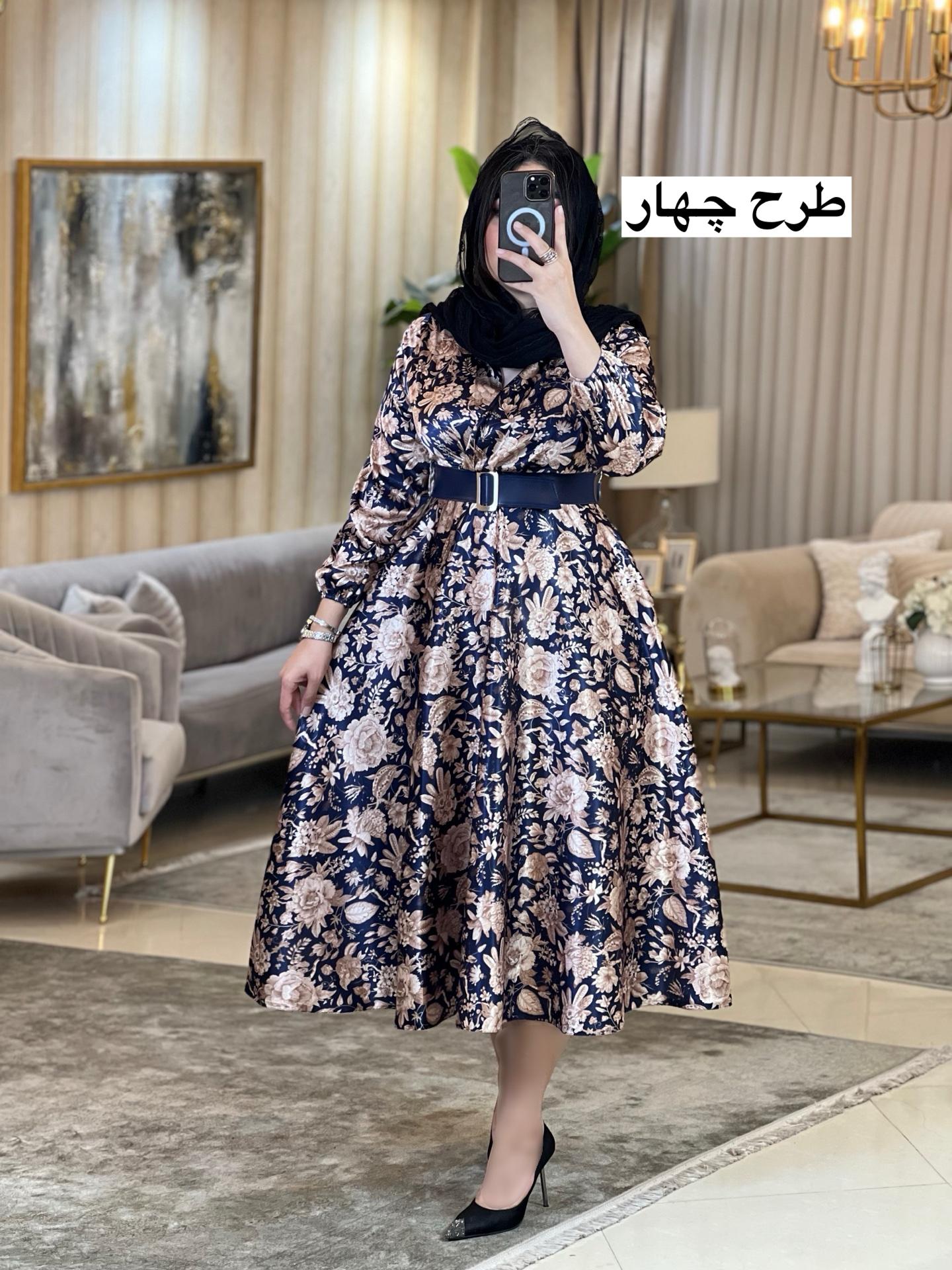 پیراهن کلوش مدل باوین 4226