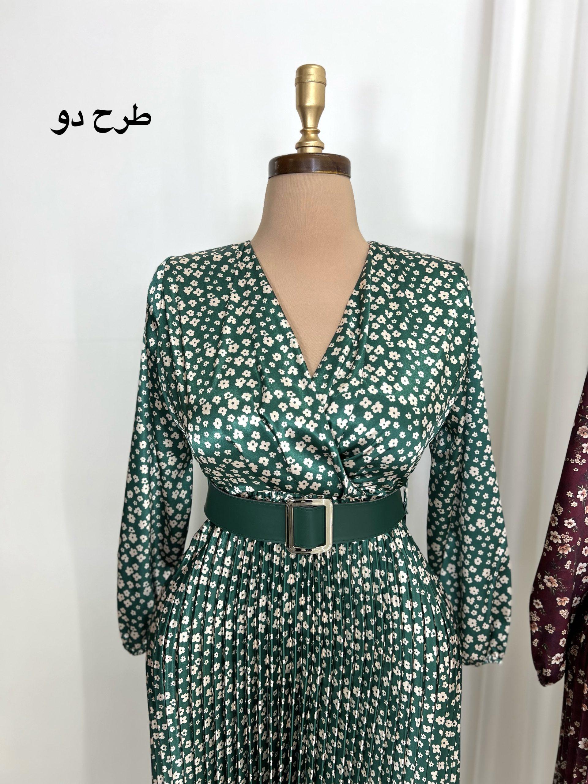 پیراهن پلیسه مدل لیان 3457