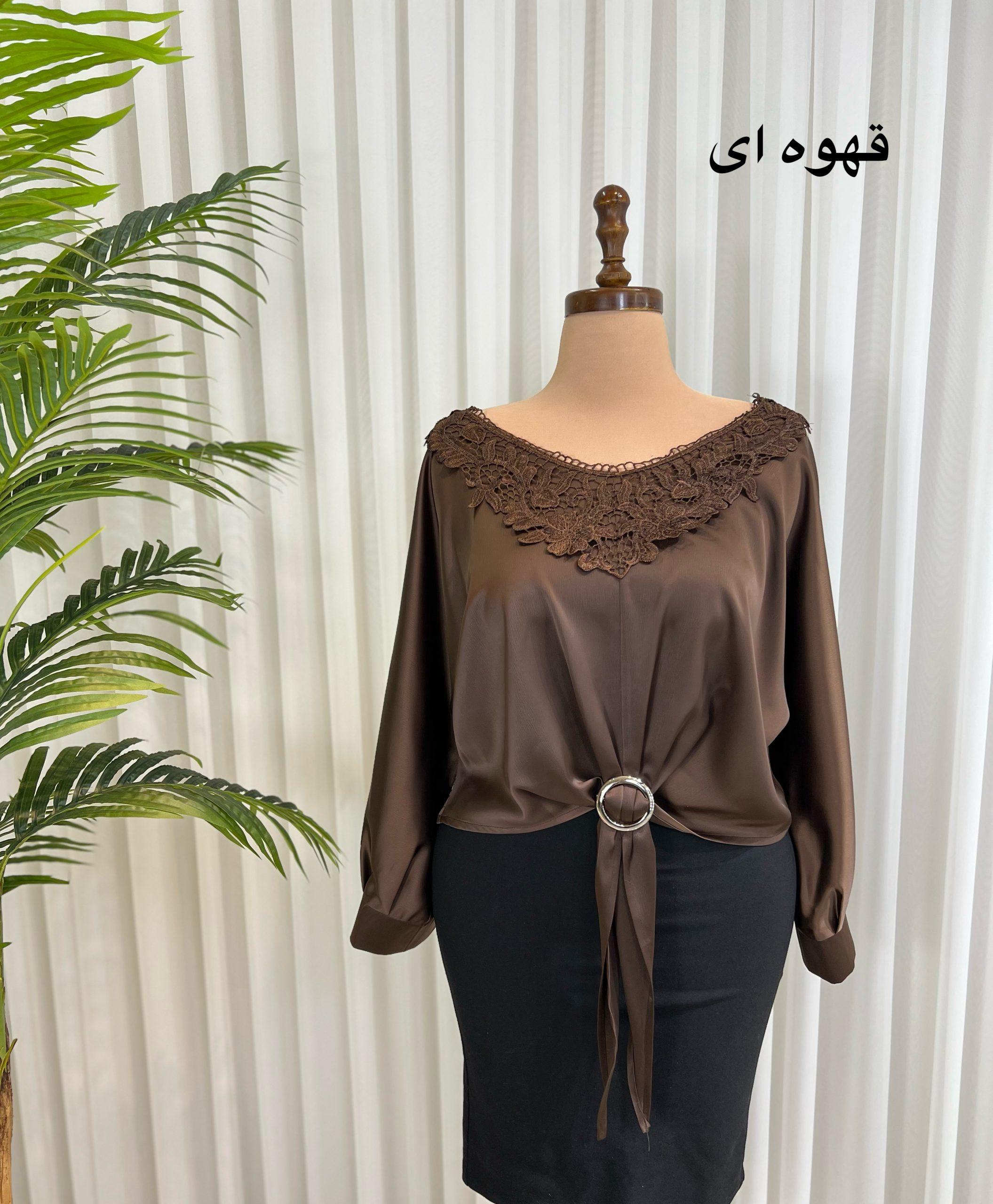 شومیز مدل سپیدار 4357
