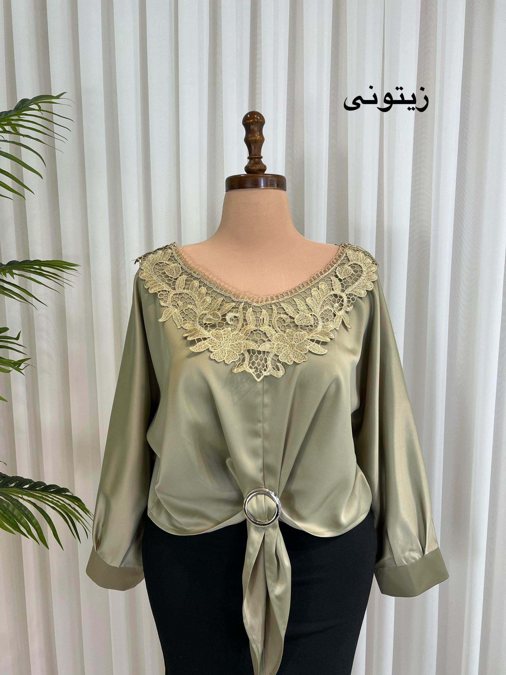 شومیز مدل سپیدار 4357