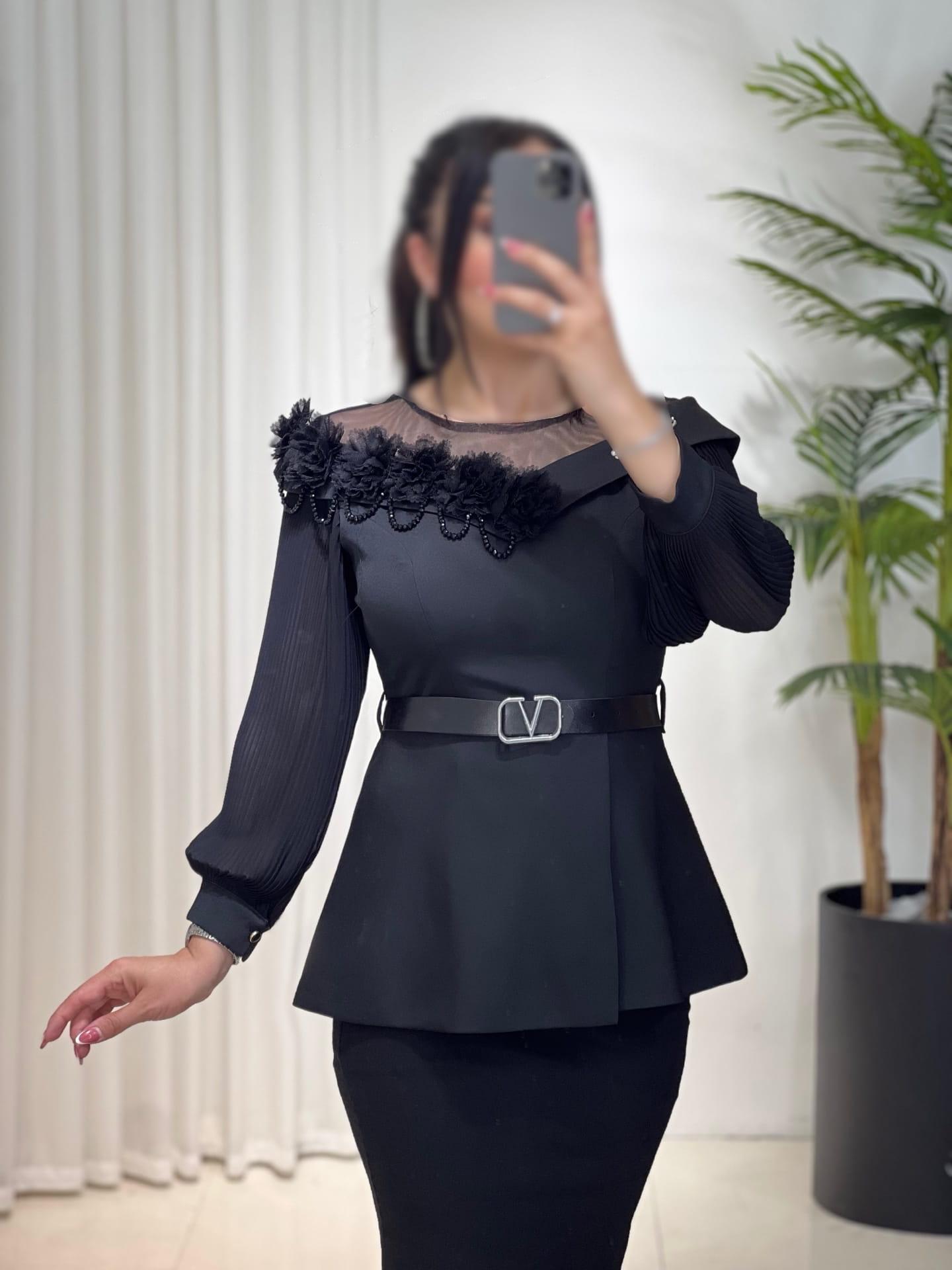 شومیز کتی مدل کادین 653
