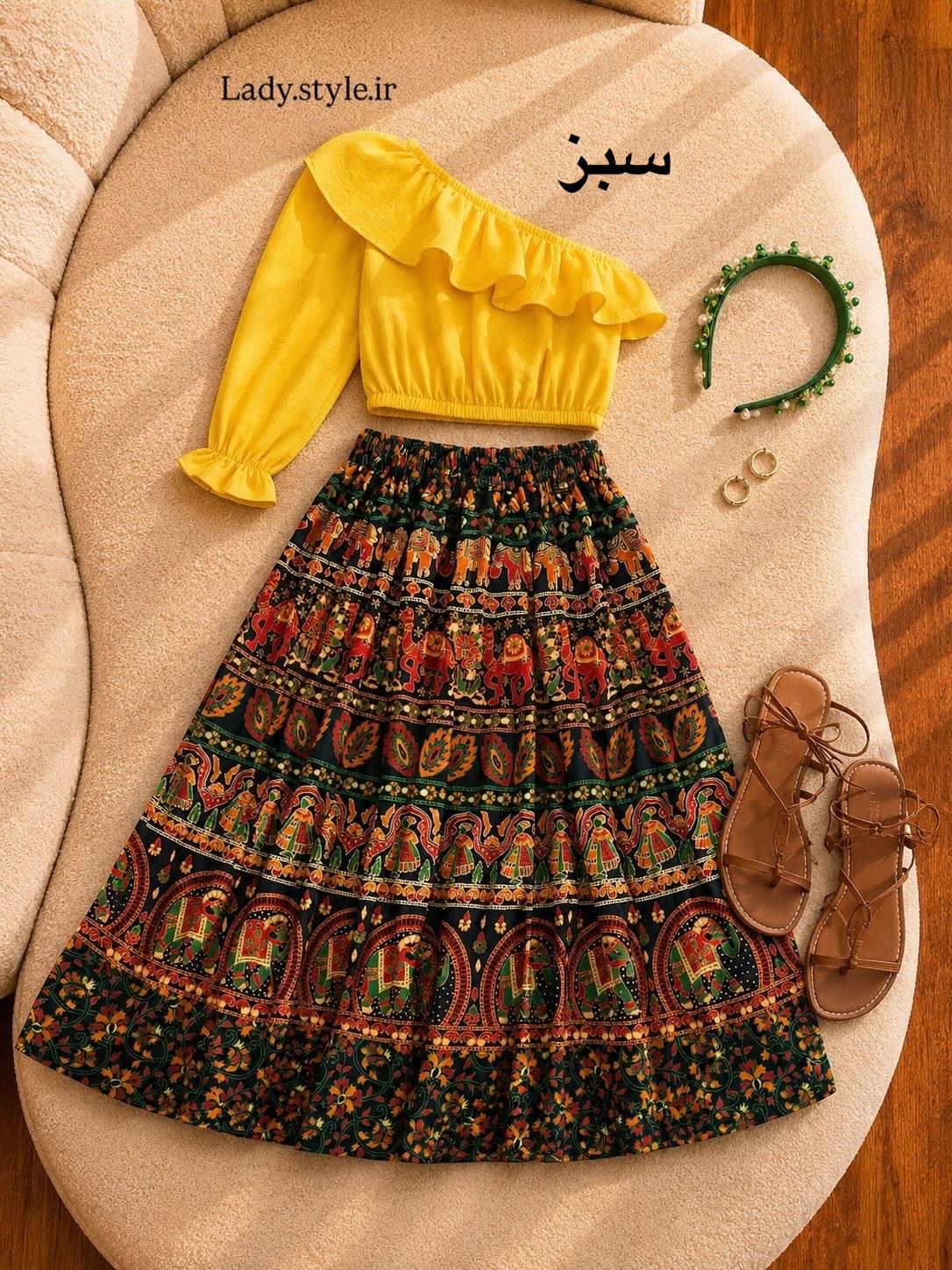 دامن هندی434