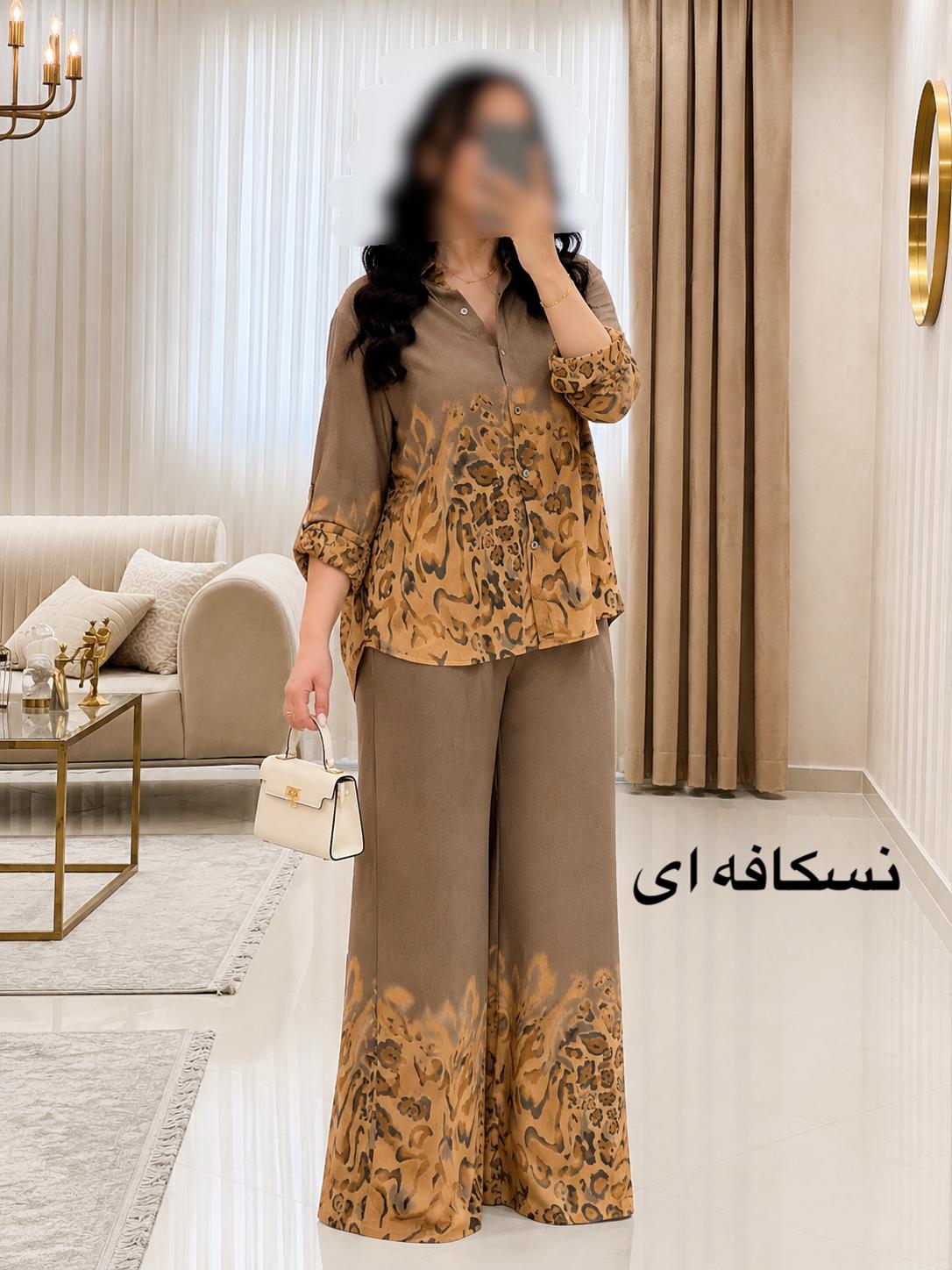 ست شومیز و شلوار ایتالیایی 0965