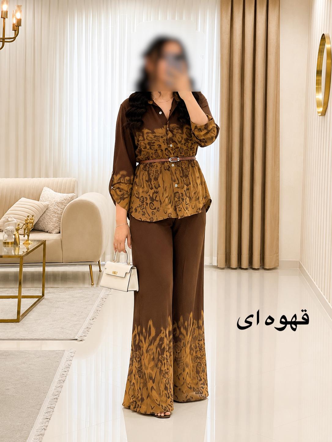 ست شومیز و شلوار ایتالیایی 0965