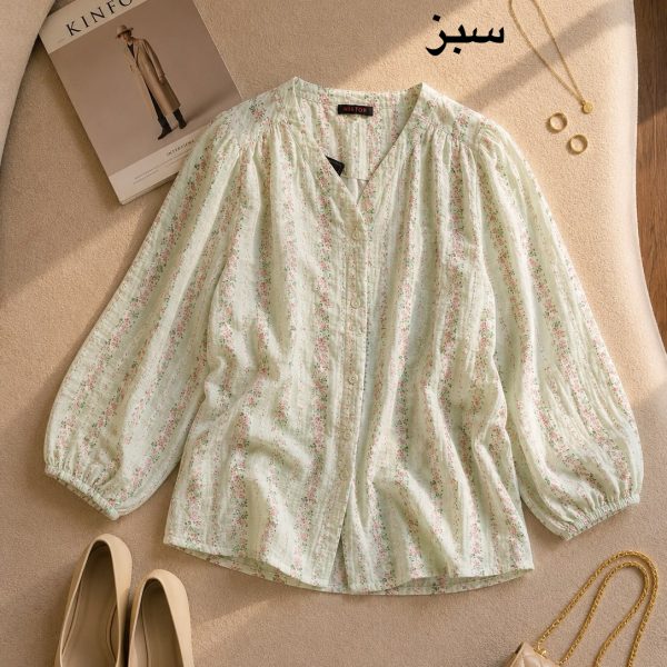 شومیز وارداتی رزالی 457